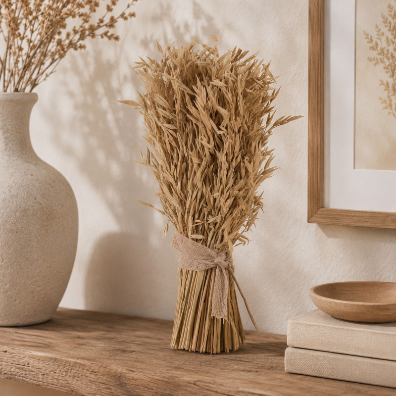 Ramo Trigo Decorativo 10x33cm