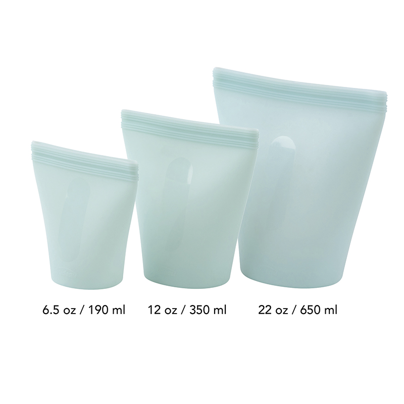 Bolsa Strand-up Silicón para Alimentos 3 Piezas Trudeau