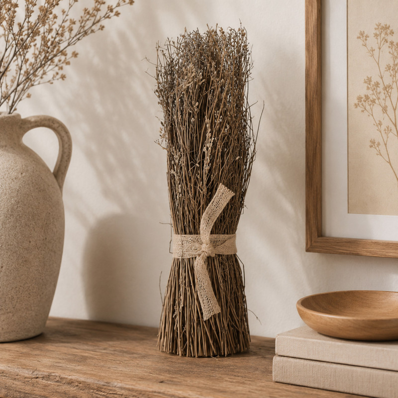Ramo Trigo y Lavanda Decorativo 10x33cm