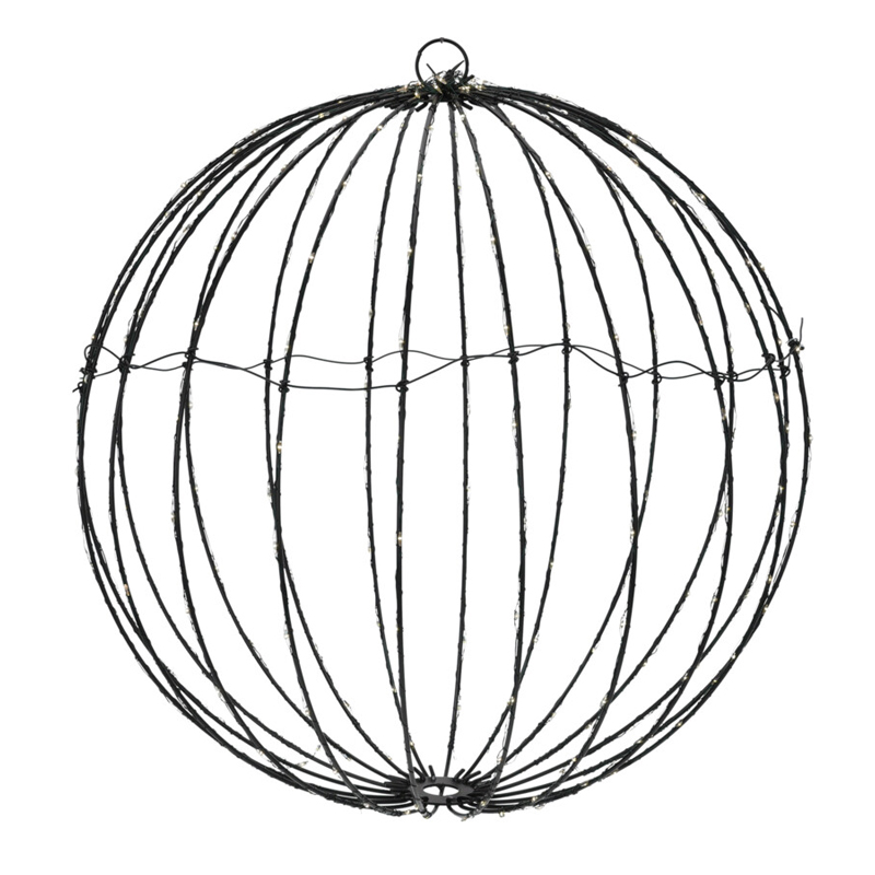 Globo Decorativo 40cm con Luz Led 120 Luz Amarilla