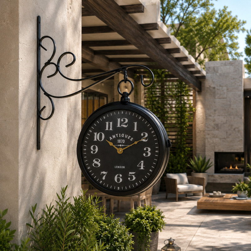 Reloj de Pared Antiques Doble Cara 30x40cm