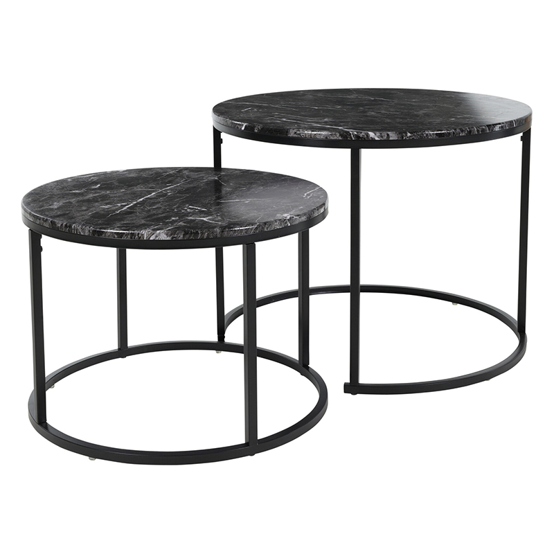 Mesa Torrento Mármol Negro