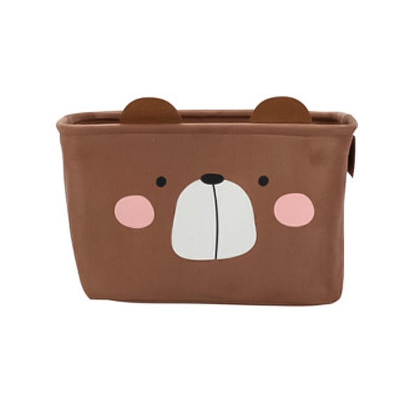 Cesto Oso Café 33x23x20cm