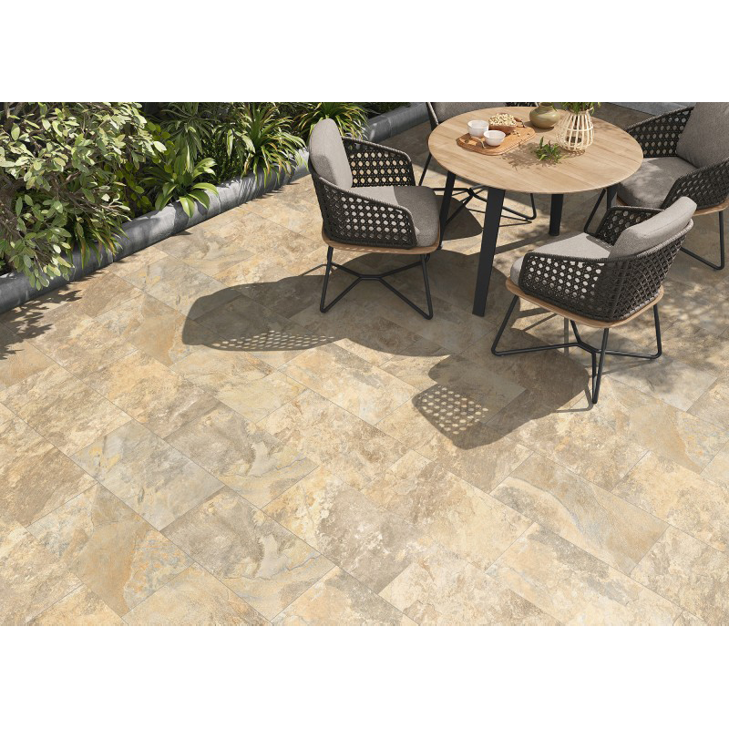 Porcelanato Ardesia Antislip Sand 30x60cm Hecho en España