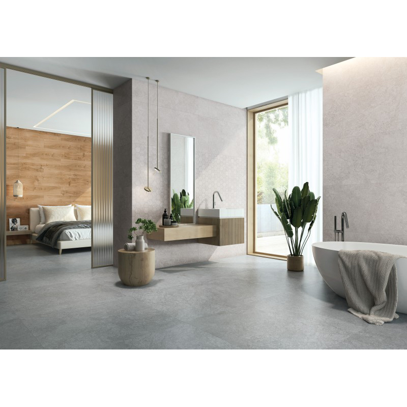 Porcelanato Intense Antislip Ash 60x120cm Hecho en España