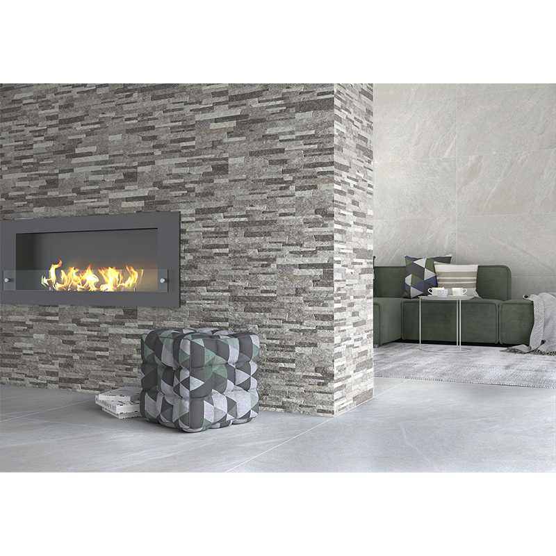 Porcelanato 17x52cm Beret Silver Hecho en España
