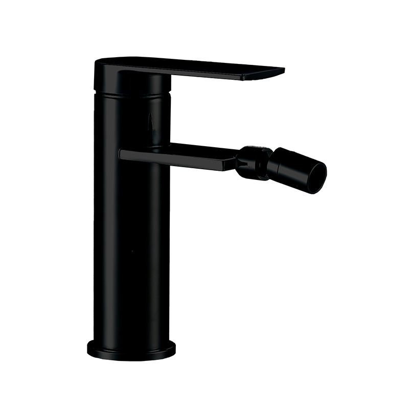 Grifería Monomando para Bidet  Palmanova Negro Mate 16cm Vitta