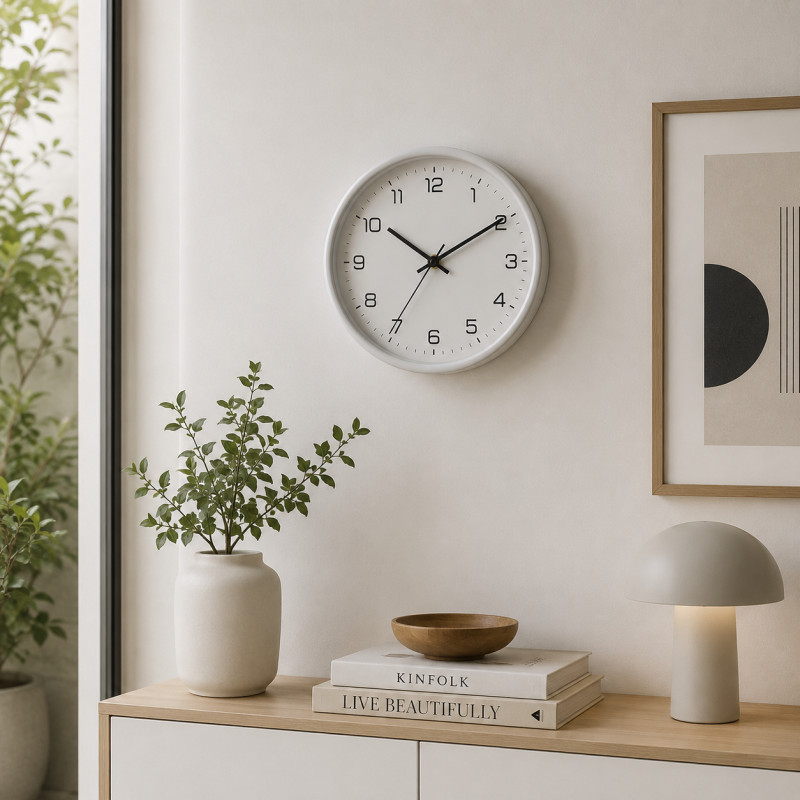 Reloj de Pared Kroto 20cm Blanco