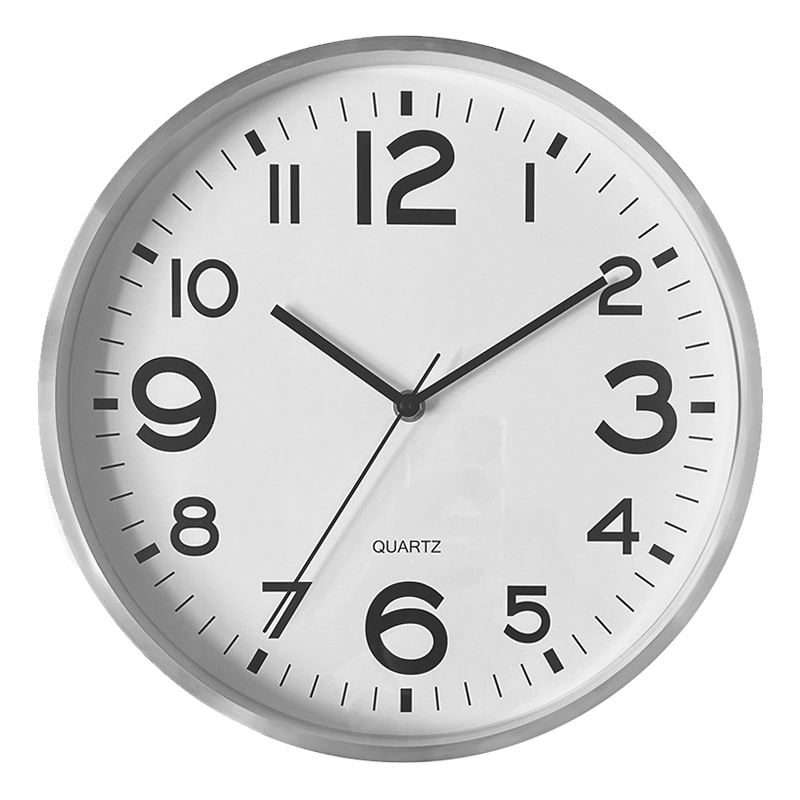 Reloj de Pared 25cm Plata  Almacenes Boyacá .:variedad y calidad que  impresionan:.