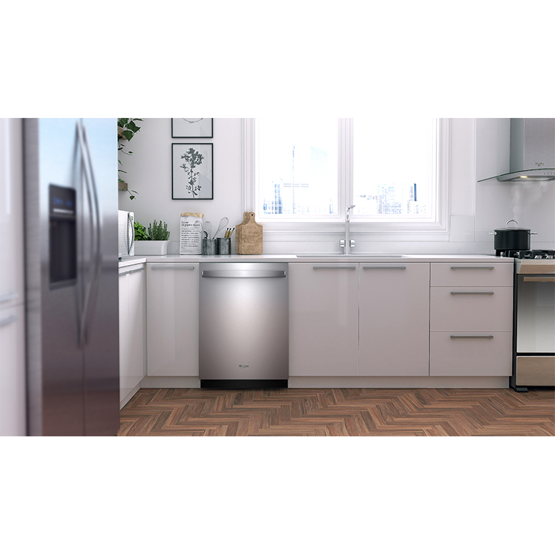 Lavavajillas de 15 Servicios Acero Inoxidable WDT970SAHZ Whirlpool
