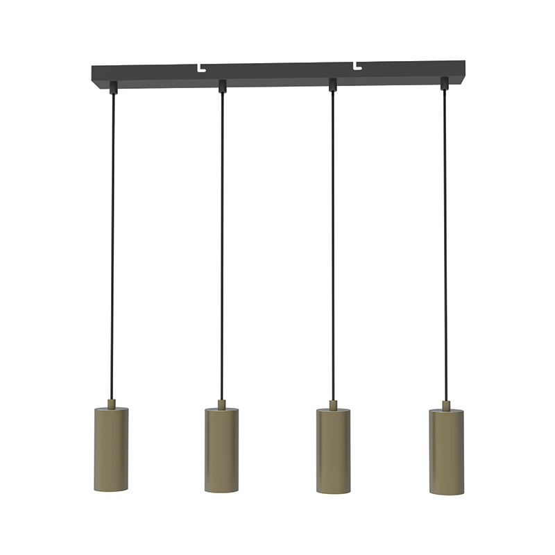 Lámpara Colgante Aviva 4 x GU10 Bronce Antiguo