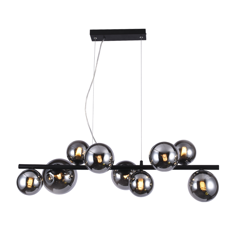 Lámpara de Techo Sphere 9x G9 Negra