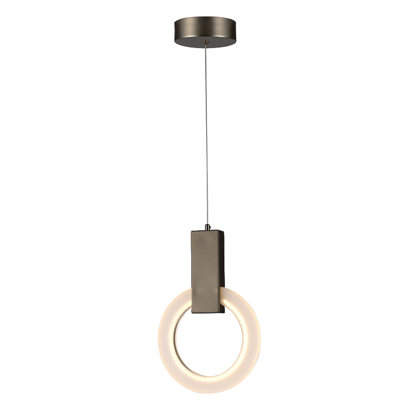 Lámpara de Techo Portal 20cm Led 9w Cobre
