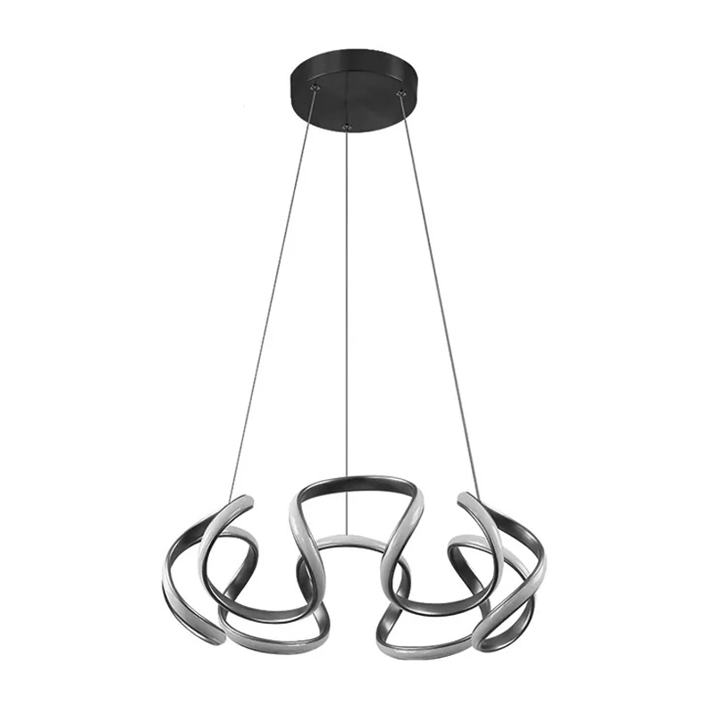 Lámpara de Techo Flow Led 42w Blanco Negro