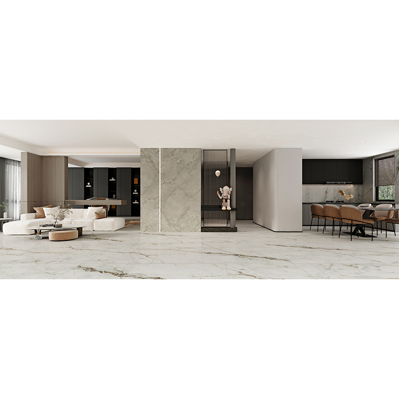 Piedra Sinterizada Carrara Gold Mate 160x320x12mm (5.12)
