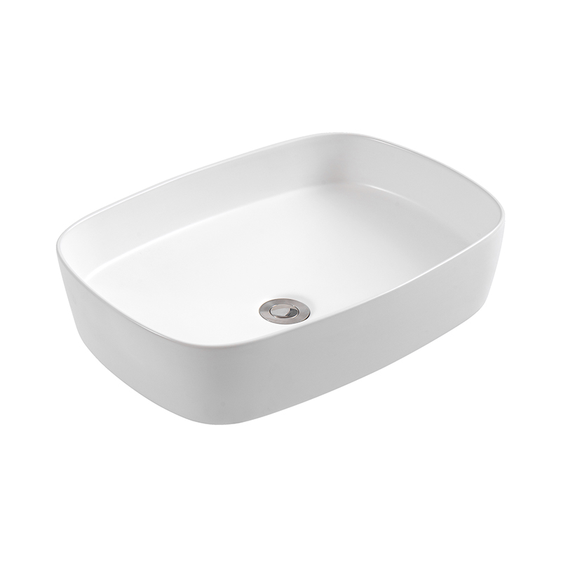 Lavamanos Bari Blanco Mate 50x37x13cm con Desagüe Vitta