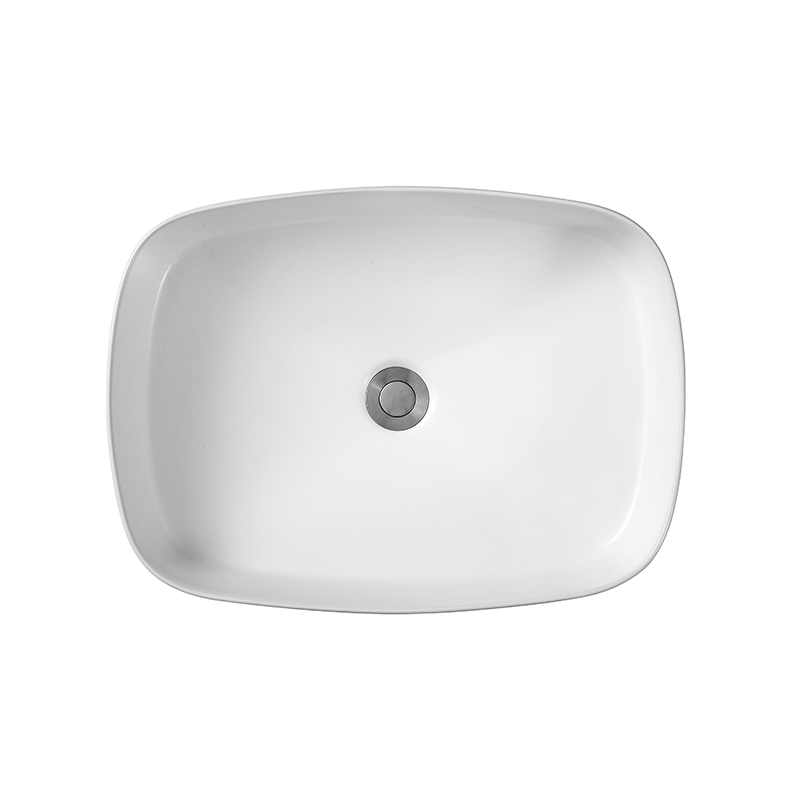 Lavamanos Bari Blanco Mate 50x37x13cm con Desagüe Vitta