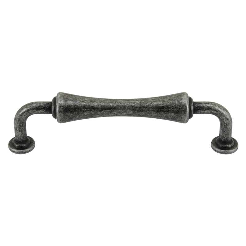 Tiradera Plata Antiguo 128mm 