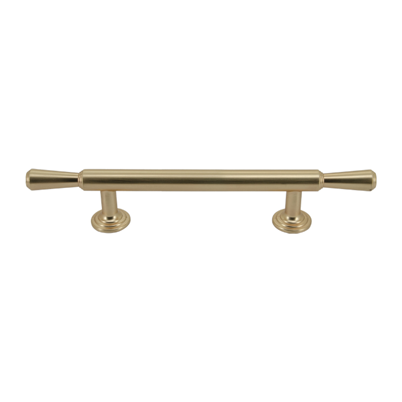 Tiradera Bronce Ride 96mm Oro Mate 