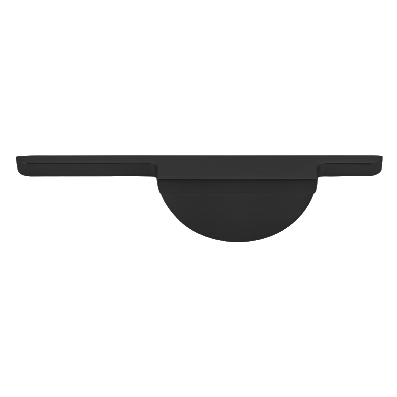 Tiradera Skive 64x190mm Negro Mate 