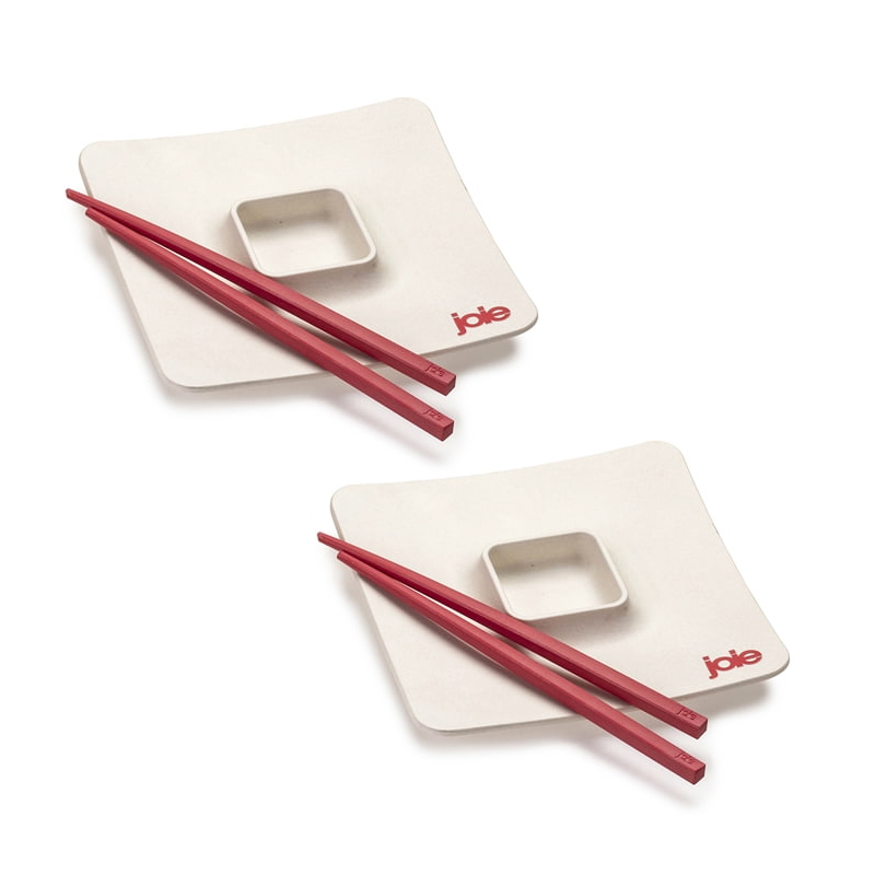 Bandeja con Palillos para Sushi 2 Set Joie