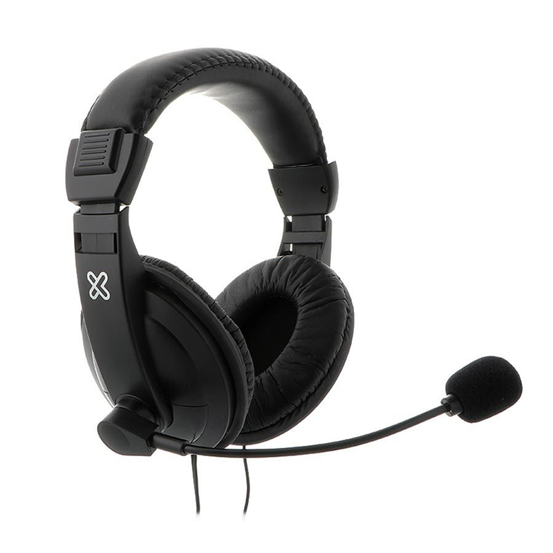 Audifono + Microfono Klip Xtreme Para Conferencia 2 Conectores 3.5Mm