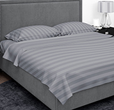 Sábana Gris Claro Cotton Touch 120gr Queen