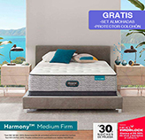 Colchón Beautyrest Harmony Medium Firm King 200x200cm