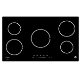 Cocina de Inducción con 5 Quemadores Touch 86x52cm GE