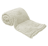 Frazada Crema Ultra Soft 220x271cm