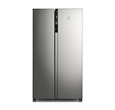 Refrigerador No Frost Side By Side  Inverter 532Litros Silver Electrolux