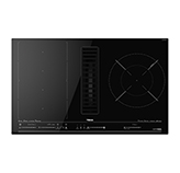 Cocina de Inducción FullFlex con Campana Integrada y Zona Paellera Incluye Ollas y Kit de Ducto Teka