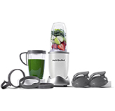 Licuadora Nutribullet 8pcs 900w Jarra Plástico Color Blanco Mate
