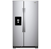 Refrigeradora Side by Side Inox 707 Litros Whirlpool WD5720Z
