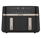 Freidora de Aire Dual 9Lts AFBD92-1BDLA Black Decker