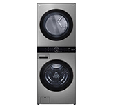 Torre Lavado 22kg Turbo Wash Silver LG