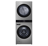 Torre de lavado WashTower LG Carga Frontal Inverter con Inteligencia Artificial y Conectividad LG ThinQ 22Kg