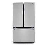 Refrigeradora French Door 695L Door Cooling Smart Inverter ThinQ Stainlees Steel LG