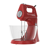 Batidora de Pedestal de 5 Velocidades Roja de 250W Black&Decker