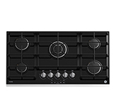 Parrilla a Gas 90 cm Vidrio Negro GE Profile