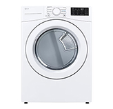 Secadora Eléctrica Carga Frontal Smart Diagnosis 25KG Blanca LG