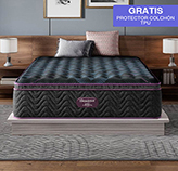 Colchón Beautyrest World Class Medium Firm Pillow Top 200x200cm