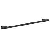 Toallero Barra Negro AddStoris Mate Hansgrohe 