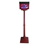 Farol Buzón Musical Rojo 150cm