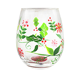 Vaso de Vidrio Leaves 560ml