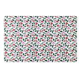 Individual Navidad Hojas 43.5x28.5mm