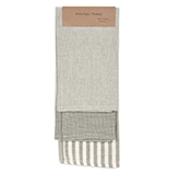 Limpiones en Set 3 Gris 45x70cm para Cocina