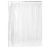 Cortina de Baño Peva Transparente 137x198cm Interdesign