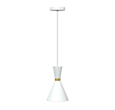 Lámpara de Techo Cross Blanco 20x27cm 1xE27 Eurolight