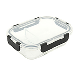 Repostero de Vidrío 2 Servicios Rectangular 700ml